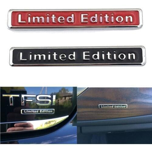 2018 3D Metal Chrome Limited Edition Auto Car Sticker Badge Decal Motorcycle Stickers Emblem for Suzuki Honda Kawasaki HARLEY