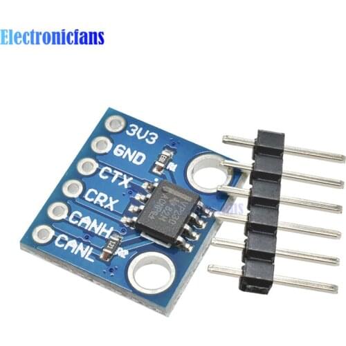 SN65HVD230 CAN Bus Transceiver Communication Thermal Protection Slope Control Module for Arduino Controller Board