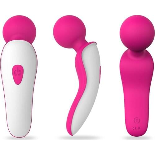 Powerful 9 speed Vibrator ,USB Recharged Magic Wand Massager, Strong Couples G spot Waterproof Sex machine Toys for Woman adult