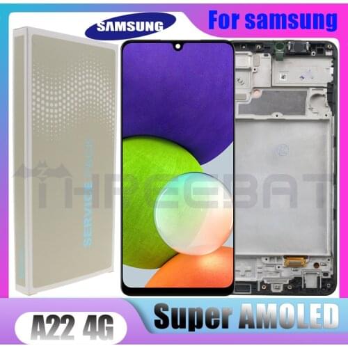 Original 6.4" LCD For Samsung Galaxy A22 4G A225F SM-A225M A225 LCD Display Touch Screen Digitizer Assembly Replacement parts
