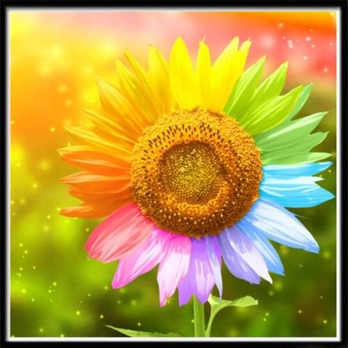 Landscape Flower Color Rose Diy 11ct Cross Stitch Wholesale DIY 11CT Cross Stitch Design