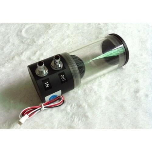 500L/H 10W Water Cooling DC Pump Tank 250ML DC 12V CPU CO2 Laser Water Cooled cycle Pump for diy PC Computer Chassis