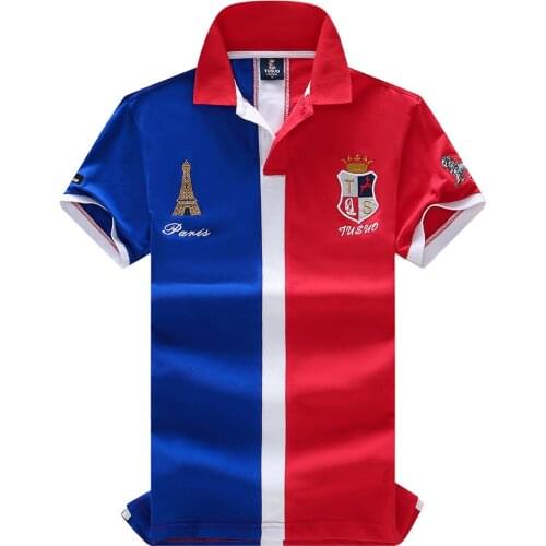 Plus Size 4XL 5XL 6XL Polo Shirt Men Brand Clothing Patchwork Embroidery Cotton Polo Men Casual Fashion Polos Jersey Male
