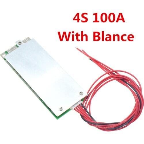 4S 100A 12V Protection Board With Balanced BMS Lithium Iiron Phosphate 3.2V UPS inverter energy storage