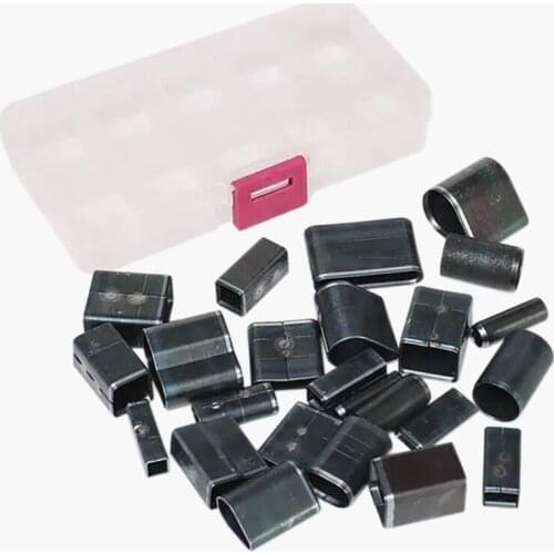25Pcs Hole Space Cutter Punch Set Handmade DIY Leather Craft Embossing Punching Tool for Leather Belt Phone Holster