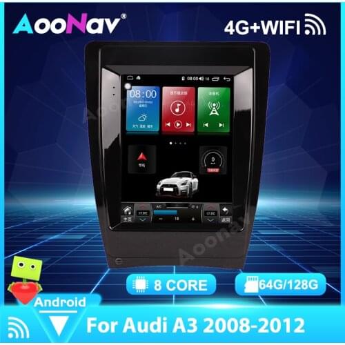 Android 10.0 2 DIN GPS Navigation Car Radio For AUDI A3 2008 -2012 Car Autoradio Multimedia Player Headunit Wireless Carplay