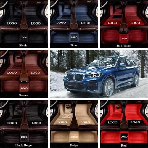 Car Floor Mats for Bmw X3 E83 F25 G01 X2 F39 X6 E71 E72 F16 G06 X4 F26 G02 Custom Car Accessories Carpet Cover Auto Carpet Cover