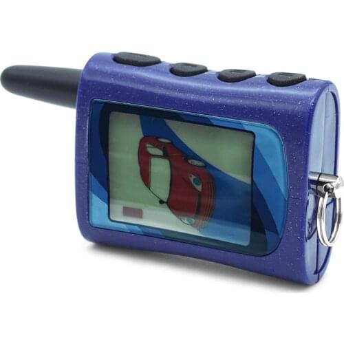 Russia version MA Car remote for Scher Khan Magicar A lcd remote two way car alarm system