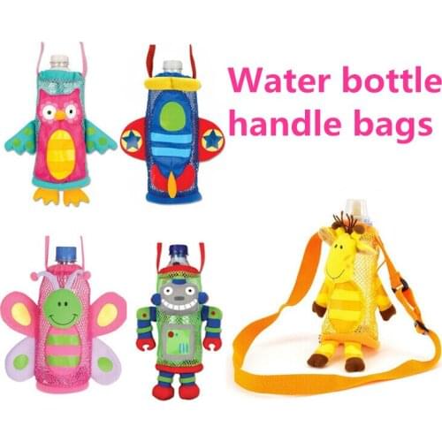 Baby kids pulsh toy animal bottle water bottle bag Warmers Stroller Hanging case Bags 20