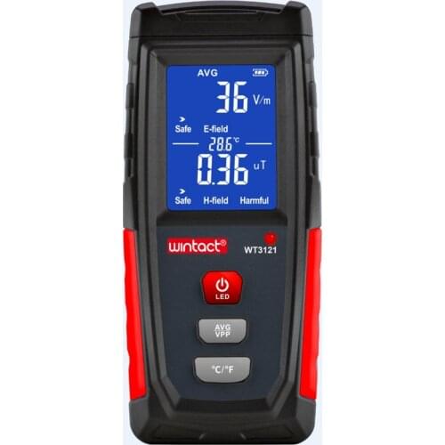 Radiation Dosimeter With Two Uses Electric Field and Magnetic Field Radiation Tester Electromagnetic Geiger Counters EMF Meter