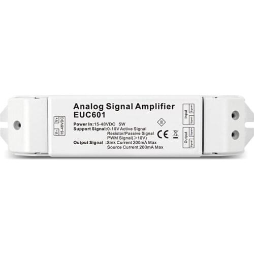 EUC601 DC15-48V 200mA * 1ch 0-10V analog signal converter signal amplifier