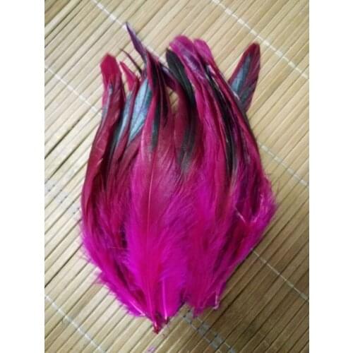 Hot! Sale 20pcs / lot high quality rose pheasant feather, 5-7 "/ 12-18cm DIY jewelry accessories, wedding decorations