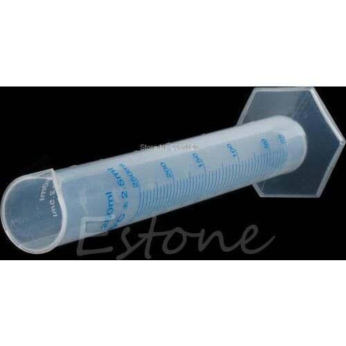 50ml Laboratory Trial Test Tube Jar Tool Plastic Measuring Graduated Cylinder New Au13 19 Droship