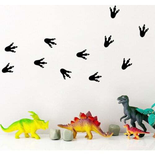 Set Of 24 Cartoon Dinosaur Claw Pattern Wall Sticker Vinyl Home Decor For Kids Room Bedroom Nursery Decoration Decals Mural 3B22