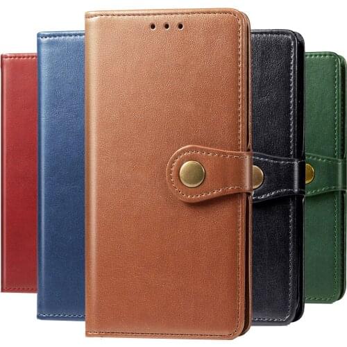 Luxury Metal Buckle Leather Phone Case For Motorola Moto G7 G8 G9 E6 Plus Play Power edge g pro ONE ZOOM lite Flip Slot Frame Co