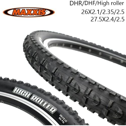 1pc MAXXIS 26 HIGH ROLLER/DHF Bicycle Tire 26*2.1 26*2.35 26*2.5 AM FR Supertacky MTB Mountain Bike Tyres Pneu de bicicleta