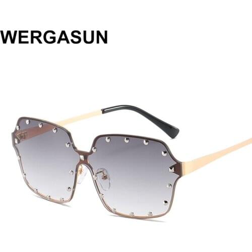 WERGASUN 2020 New Sunglasses Women/Men Brand Designer Luxury Sun Glasses For Women Retro Outdoor Driving Oculos De Sol