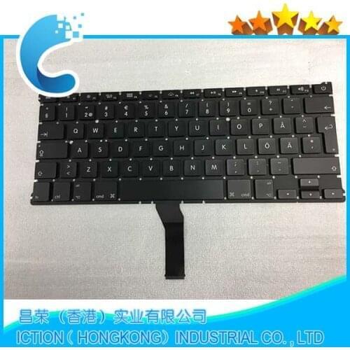 Brand New Swedish keyboard For Macbook Air 13" A1466 A1369 2011 2012 2013 2014 2015 year