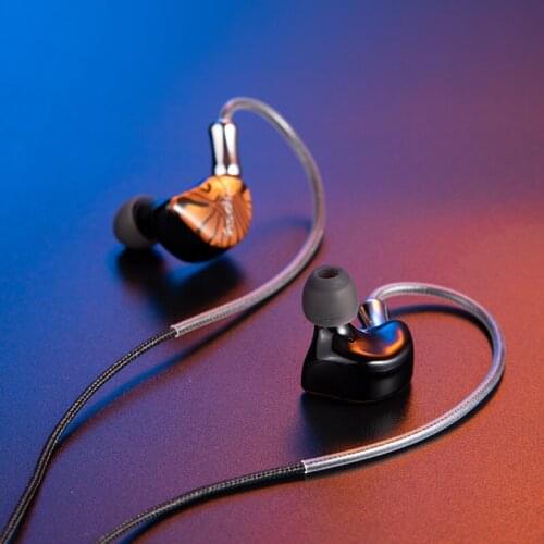 TIPSY Dunmer PRO 3 Hybird technology Units In-ear Earphone HIFI Monitor Handmade Earphone With Detachable Cable