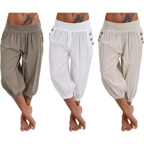 YL Women's Cropped Trousers