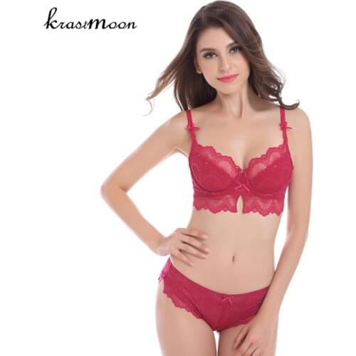 Womens sexy bra set lace underwear adjustable thin cup lingerie set sujetador transparente woman underwear ultrathin bras BS308
