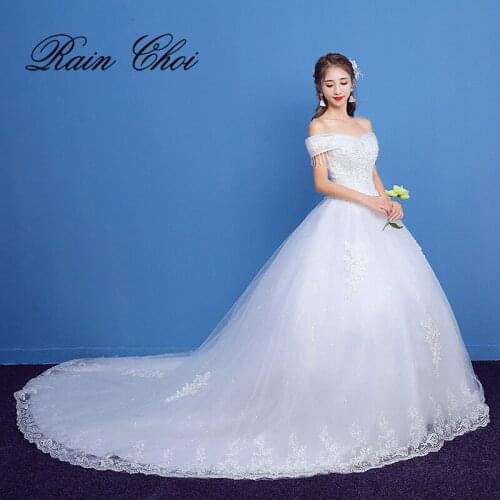 Wedding Dresses 2020 Long Train Bridal Gowns vestido de novia