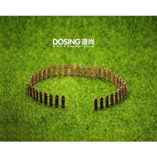 Farm Animal Fence Model Ornaments Pasture Fence Railing Fairy Garden Miniature Accessories Decor Action Figures Figurine Toys