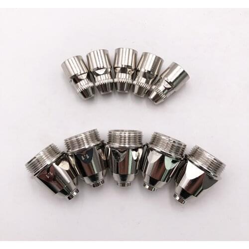 10pcs Hafnium Tip 1.1mm 1.3mm 1.5mm 1.7mm and 10pcs Electrode for P80 P-80 Air Plasma Cutting Torch