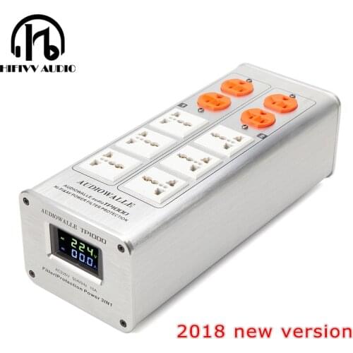 Hifi Power filter Power amplifier filter TP1000 power supply socket lightning protection voltage display socket
