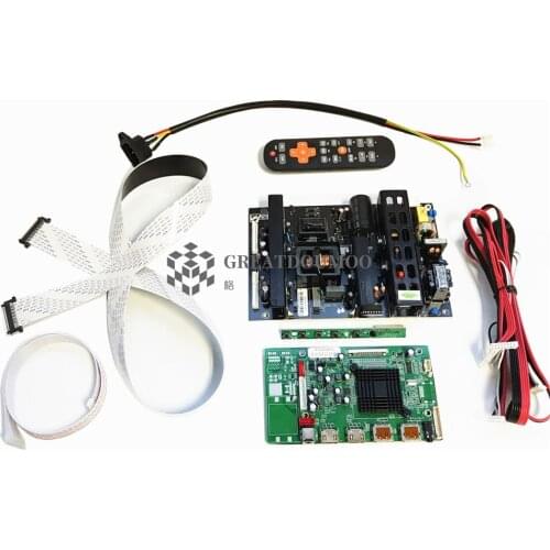 4k controller board support with HDMI-Compatible DP v-by-one connector suport ResolutionL 3840x2160 51 pin LCD panel G320ZAN01.0