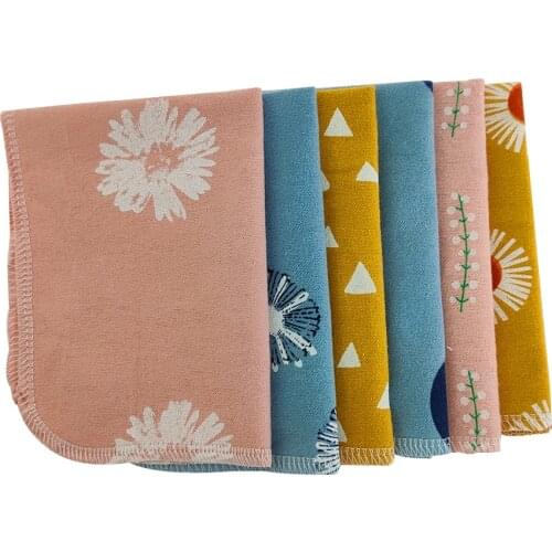 Paperless Towels 9.9x7.9 Inch Cotton Cloth Wipes Reusable Cleaning Paper Towel Replacemet Kitchen Unpaper Towel