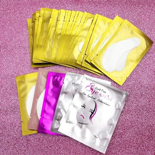MsNala Lint Free Gel Patches Lash Grafting Eyelash Extension Tools Mink Eyelashes Extensions Patches Eye Gel Pads