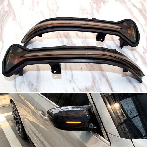 Dynamic Turn Signal Light Sequential Side Mirror Indicator For BMW 5 6 7 8 Series G30 G31 G11 G12 G14 G15 3 Series G20 M5 F90