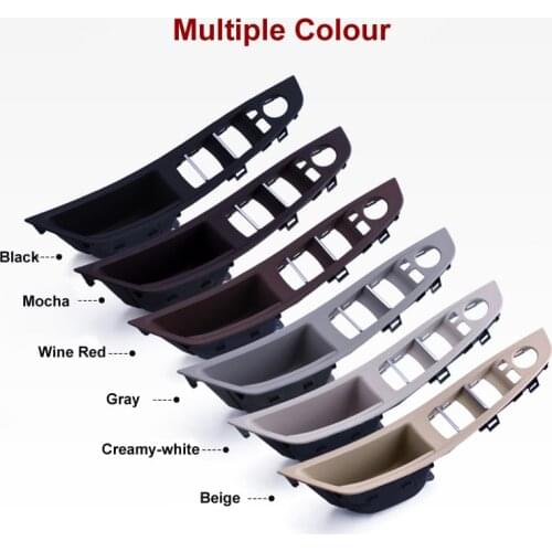 For BMW 5 Series F10 F11 F18 door inner handle left front door Interior door panel drivers seat button switch frame storage box