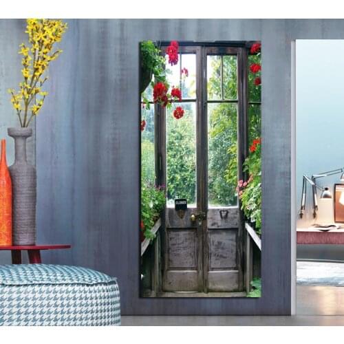 Tree & Flowers Canvas Print Painting Modern Natural Landscape Wall Art Picture for Living Room Bedroom Decor FA342