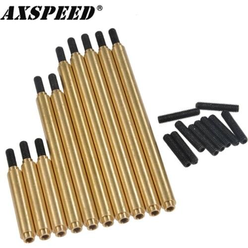 Metal pull rod (copper) 10pcs/lot Copper Link Rods for TRAXXAS Trx-4 1/10 RC Crawler
