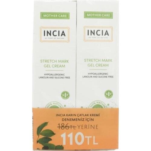 Abdomen Stretch Marks For Gel Cream Natural 2*75 ml