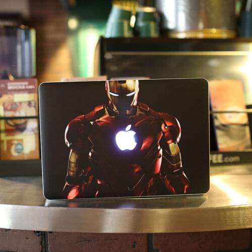 Marvel Iron Man Spiderman Laptop Sticker Skin 11/12/13/14/15/16 in for Macbook Air Pro Air 13" 15" A1398 A1465 A1502 A2141