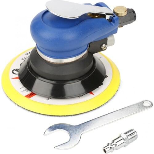 AT-980 5"/6" 10000rpm Air Random Orbital Sander Round Polisher Pneumatic Hand Sanding Tool