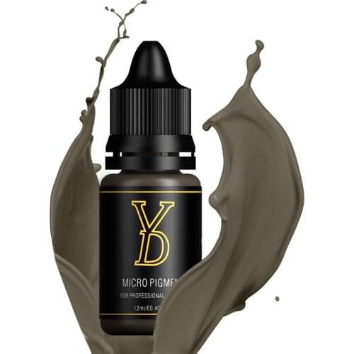 12 ml Capacity Organic Liquid Semi Permanent Makeup Pigment For PMU Machine Use Ombre Shading Powder Brow