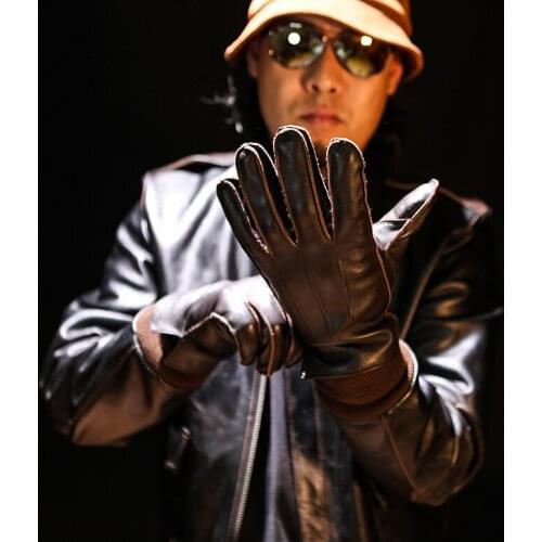 Genuine Offer! GL-MP Super horsehide glove good quality horse leather durable rider Gloves 4 sizes