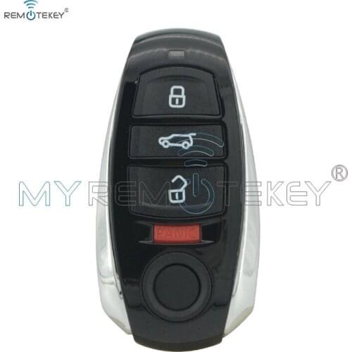 Remtekey Smart key 4 button 315Mhz for Volkswagen Touareg 2011 2012 2013 2014 2015 2016 2017 IYZVWTOUA