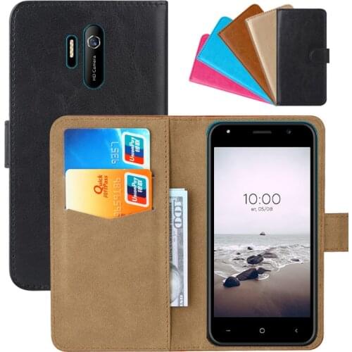 Luxury Wallet Case For BQ 5031G Fun PU Leather Retro Flip Cover Magnetic Fashion Cases Strap