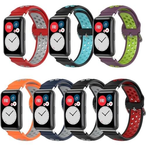 Replacement Wristwatch Bracelet Band Belt for Huawei Watch Fit Watchband Soft Watch Band Strap