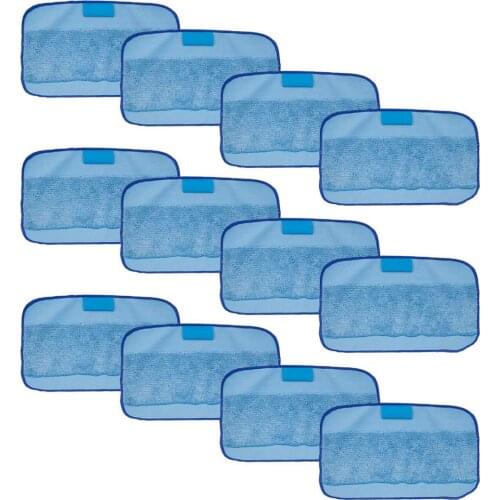 Replacement 12 Packs Wet Cloths for Braava Washable Pro Mopping Cloths for iRobot Braava 380t 320 Mint 4200 5200 For Home Useful