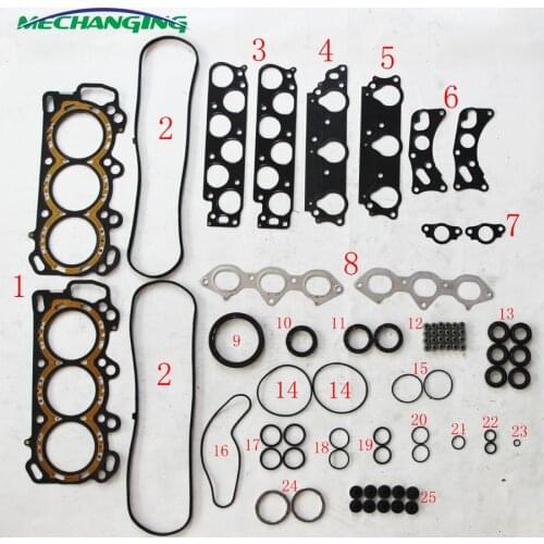 FOR HONDA ACCORD VI Coupe (CG) 3.0 J30A1 J30A2 Automobiles Spare Parts Engine Parts Gasket Engine Gasket 06110-P8A-A02