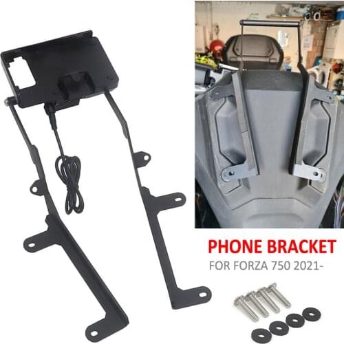 FOR HONDA FORZA750 FORZA 750 2021 NEW Motorcycle Mobile Phone GPS Mount Wireless Charging Navigation Plate Bracket Stand Board