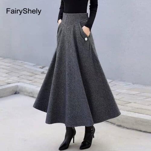 FairyShely Women's Pleated Skirts