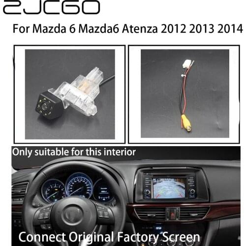 ZJCGO Car Rear View Reverse Back Up Parking Camera for Mazda 6 Mazda6 Atenza 2012 2013 2014