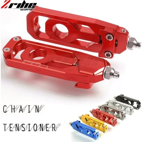 Motorcycle Aluminum Chain Adjusters Tensioners For Yamaha mt-09 mt09 MT-09 MT09 tracer fz09 fz-09 FZ09 2013 2014 2015